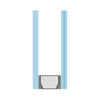 HR++ 1-zijdig gelaagd