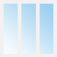 HR++ 3-vakken (2 roeden verticaal)