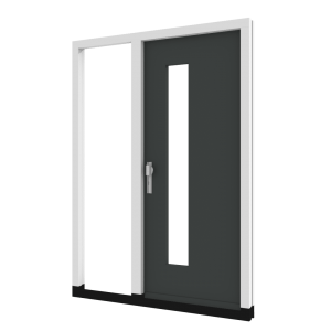 Voordeur TH02 met zijlicht links (binnendraaiend) | hout