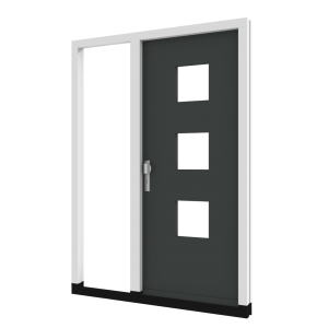 Voordeur TH05 met zijlicht links (binnendraaiend) | hout