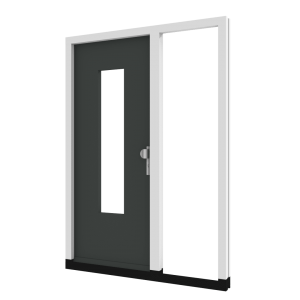 Voordeur TH06 met zijlicht rechts (binnendraaiend) | hout