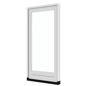 Vaste deur (buitensponning) | hout