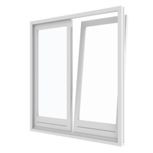 Draai-kiepdeur (stolp) – binnendraaiend | hout