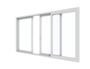 3-delige hefschuifpui | kunststof