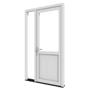 Voordeur TK01 met zijlicht links (binnendraaiend) | kunststof