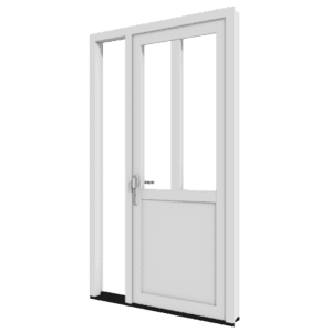 Voordeur TK03 met zijlicht links (binnendraaiend) | kunststof