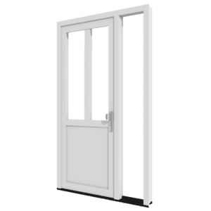 Voordeur TK03 met zijlicht rechts (binnendraaiend) | kunststof