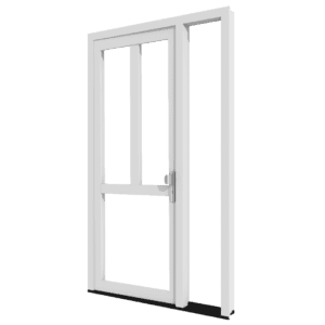 Voordeur TK04 met zijlicht rechts (binnendraaiend) | kunststof