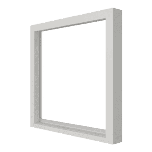 Houten vast glas kozijnen