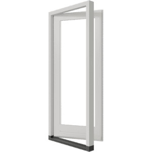 Stapeldorpeldeur – binnendraaiend | hout