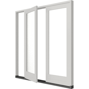 Tuindeur (stolp) met zijlicht links – buitendraaiend | hout