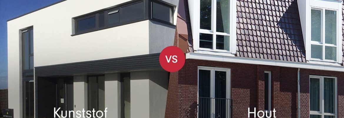 Kunststof of houten kozijnen
