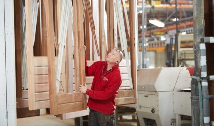 Kozijnen met stapeldorpels