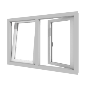 Draai-kiepraam | 2 vakken | kunststof